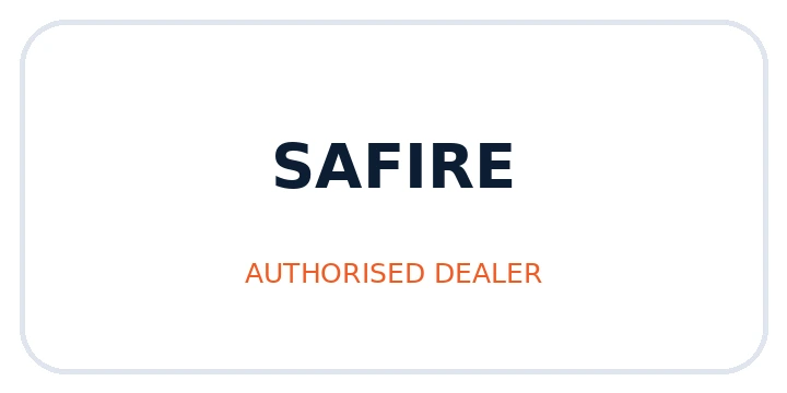 SAfire authorised dealer logo