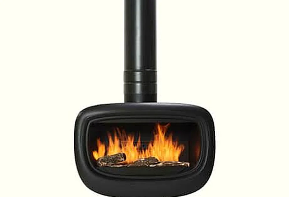 Godin fireplace model and burner configuration for service identification