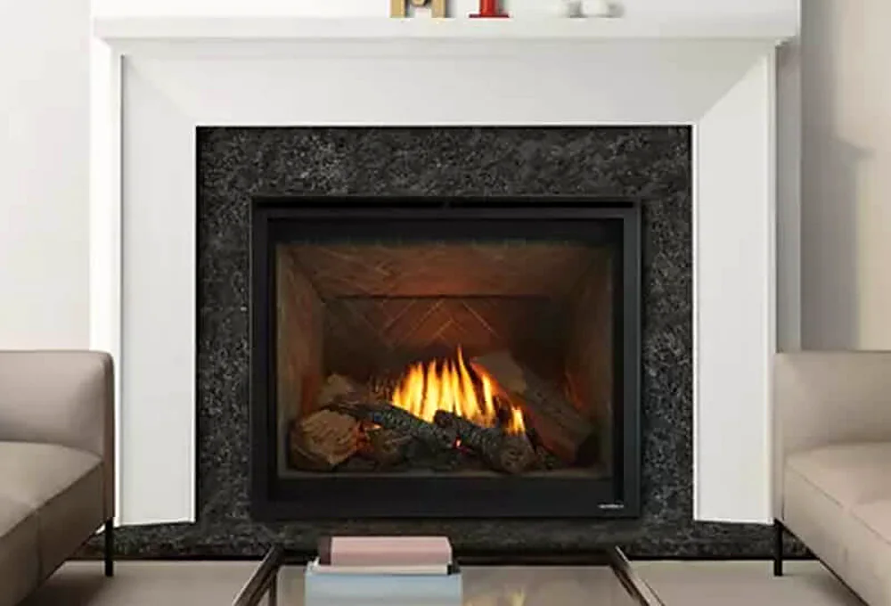 Heat & Glo fireplace model and burner configuration for service identification