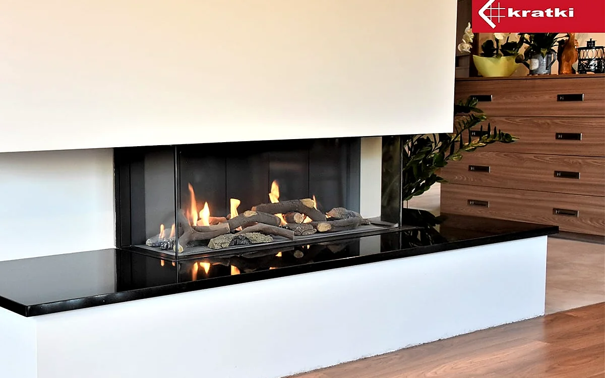 Kratki linear gas fireplace installation for service and fault diagnosis in Gauteng